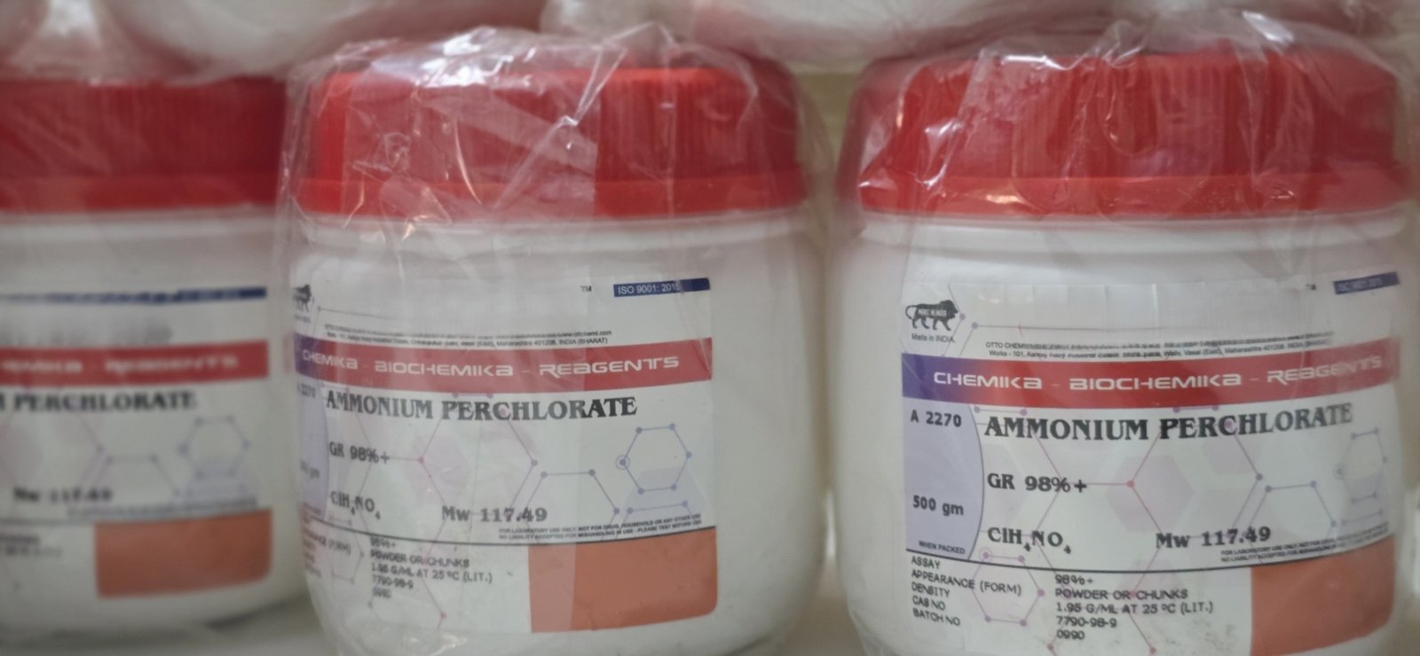 Ammonium Perchlorate Supplier in India — Grades, Specs & Sourcing Guide
